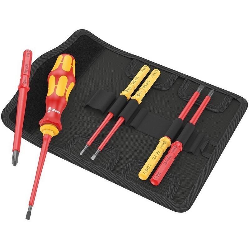 Wera KK VDE 7 Tool Finder Emperyal 1 Geçmeli Uçlu Tornavida Set 05006604001