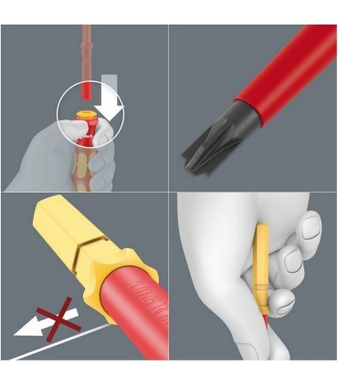 Wera KK VDE 7 Tool Finder Emperyal 1 Geçmeli Uçlu Tornavida Set 05006604001