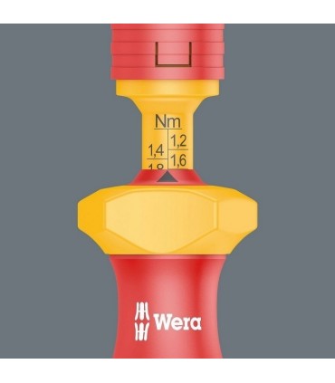 Wera VDE 16 Tool Finder Ekstra İnce 1 Geçmeli Uçlu Torklu Tornavida 1.2-3Nm Set 05006605001
