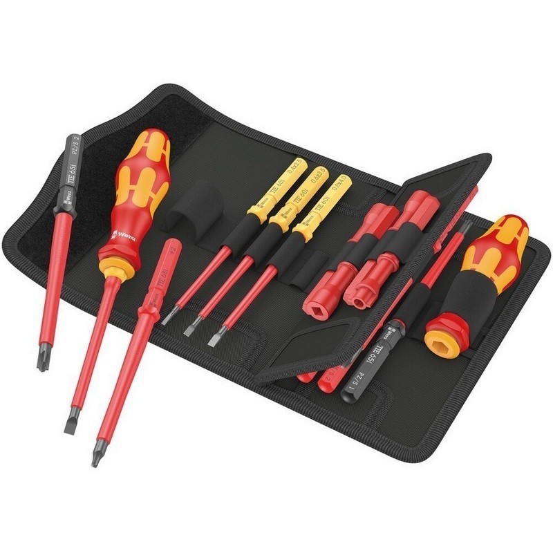 Wera KK VDE 18 Tool Finder Emperyal 1 Geçmeli Uçlu Tornavida Set 05006616001