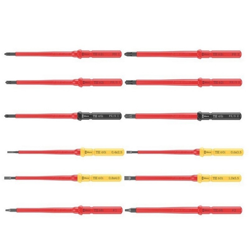 Wera KK VDE 18 Tool Finder Emperyal 1 Geçmeli Uçlu Tornavida Set 05006616001