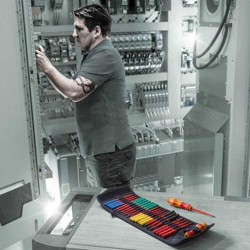 Wera KK VDE 26 Big Pack 1 Ekstra İnce Geçmeli Uçlu Tornavida Set 05006617001