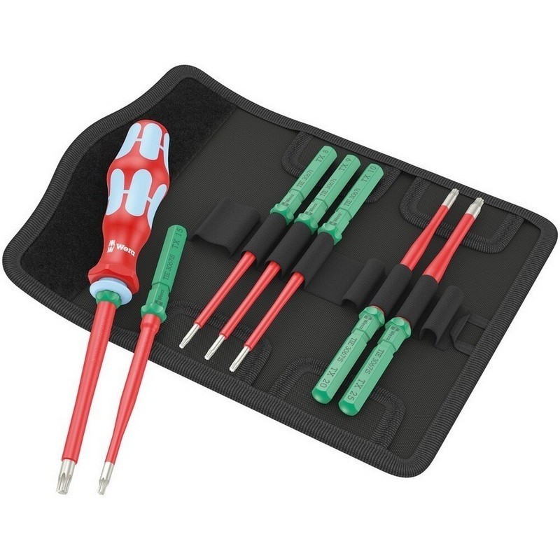 Wera KK VDE 7 Tool Finder Paslanmaz Torx Geçmeli Uçlu Tornavida Set 05006630001