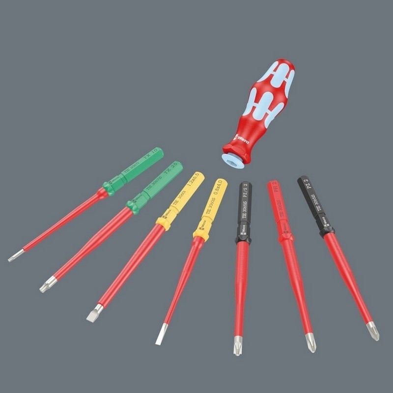 Wera KK VDE 7 Tool Finder Paslanmaz Torx Geçmeli Uçlu Tornavida Set 05006630001