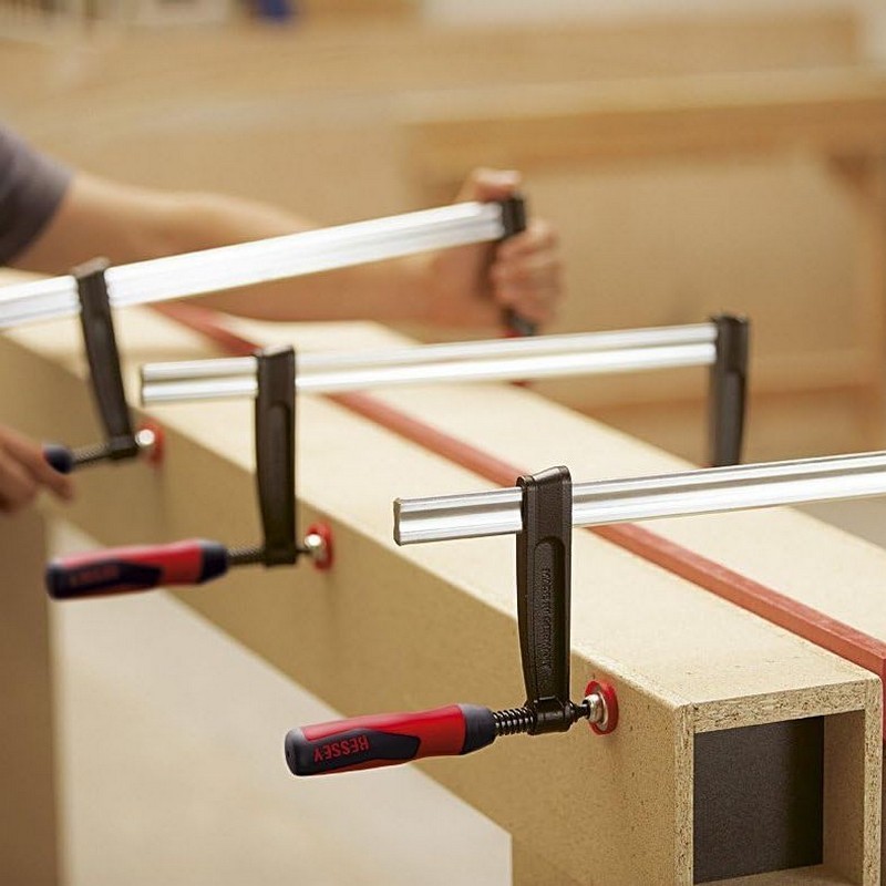 Bessey TPN80S12BE-2K Dökme Demir Vidalı İşkence 800x120mm