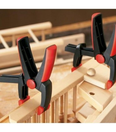 Bessey XV3-50 VarioClippix XV Yaylı Kelebek İşkence 55x100mm 80Nm