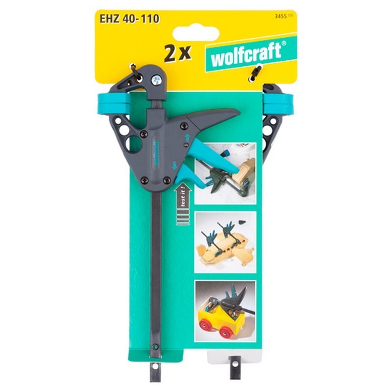 Wolfcraft 3455100 Tek El Mini İşkence 2P 40-110mm