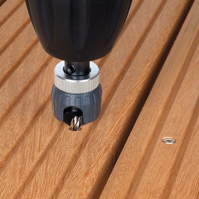 Wolfcraft 2544000 Havşa Başlı Derinlik Ayarlı Matkap Ucu 2P