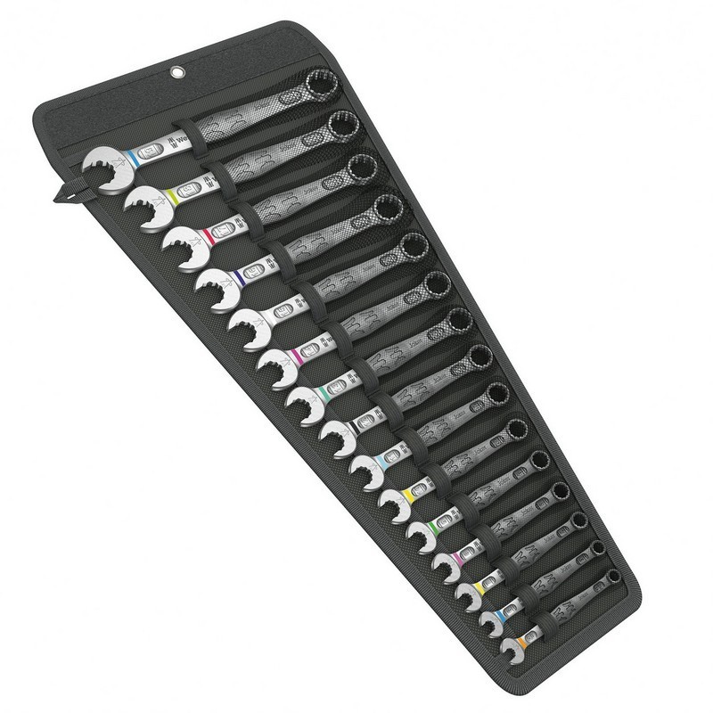 Wera 6003 Joker Cırcırlı Yıldız Açık Ağız Kombine Anahtar Set 15P 05020302001