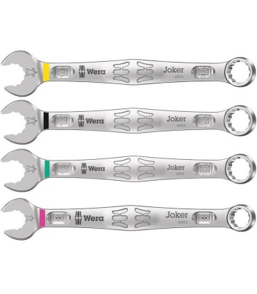 Wera 6003 Joker Yıldız Açık Ağız Kombine Anahtar Set 4P 05020228001