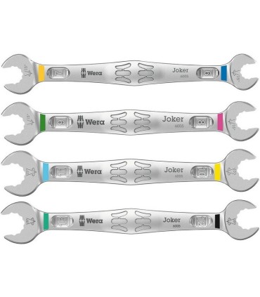 Wera 6005 Joker Çift Açık Ağız Anahtar Set 6-13mm 4P 05020314001