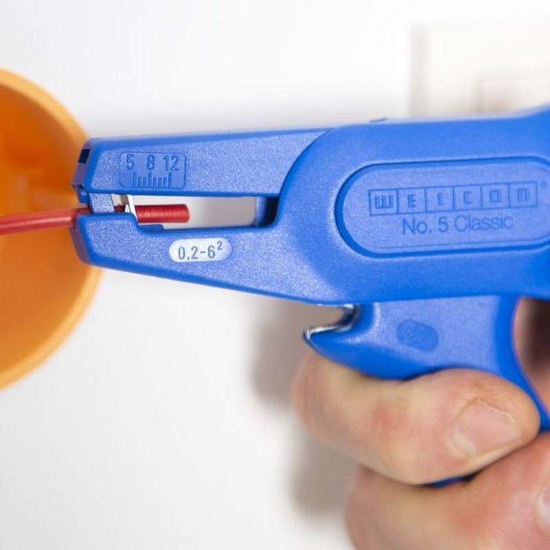 Weicon Klasik No.5 Otomatik Kablo Sıyırıcı 0.2- 6mm² 10056659