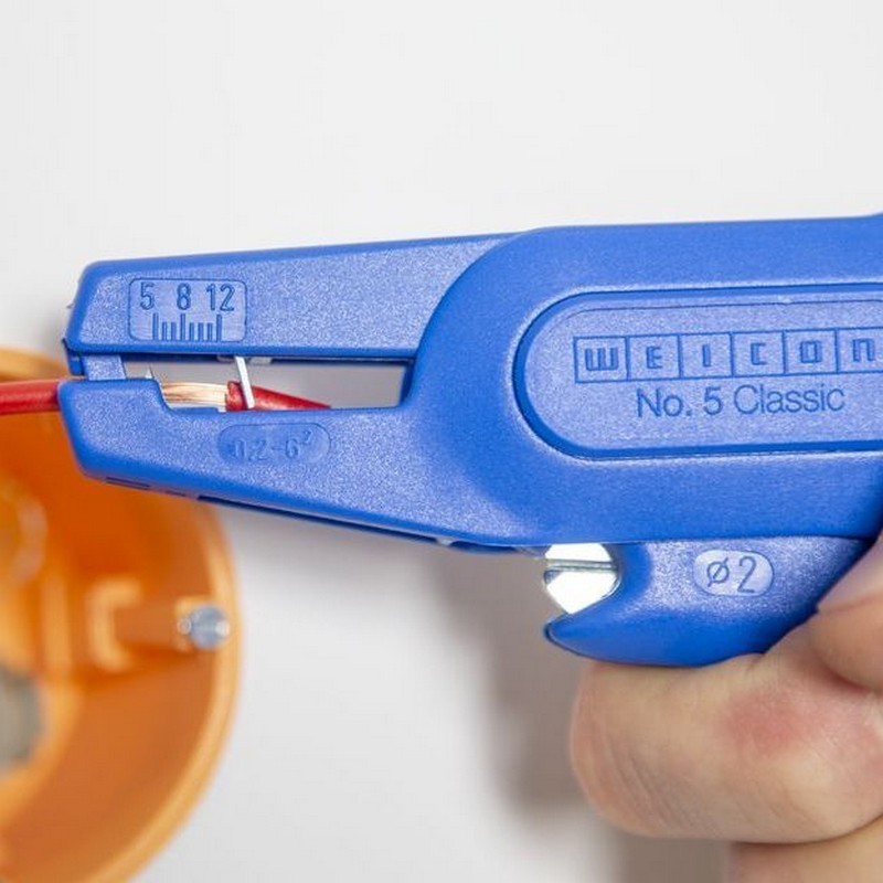 Weicon Klasik No.5 Otomatik Kablo Sıyırıcı 0.2- 6mm² 10056659