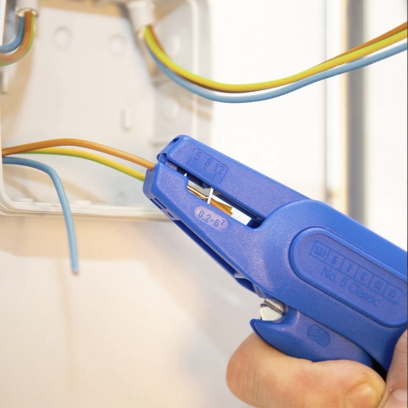 Weicon Klasik No.5 Otomatik Kablo Sıyırıcı 0.2- 6mm² 10056659