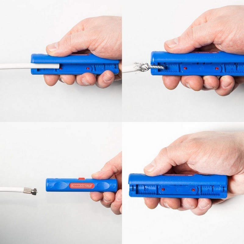 Weicon No.2 Coax TV Anten Kablo Sıyırıcı 4.8-7.5mm 10006875