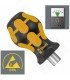Wera 811/1 ESD Stubby Bits Tutuculu Tornavida 1/4" Mıknatıslı 05008881001
