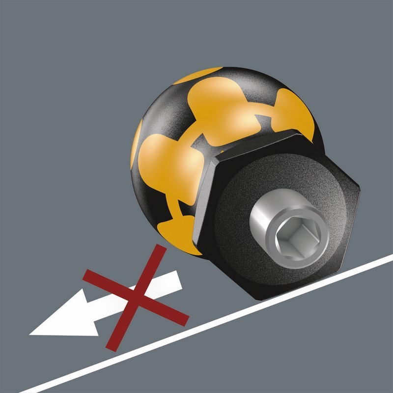 Wera 811/1 ESD Stubby Bits Tutuculu Tornavida 1/4" Mıknatıslı 05008881001