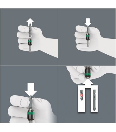 Wera 889/4/1 K  SB Rapidaptor Bits Tutucu 50mm Mıknatıslı 05073421001