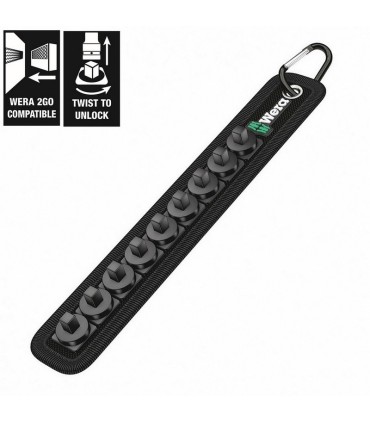 Wera Belt A Boş Kumaş 1/4" Lokma Kemeri 9 Hazneli 05003891001