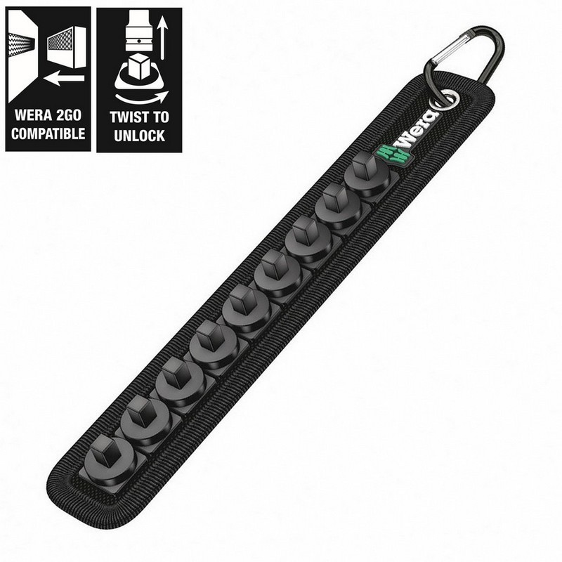 Wera Belt A Boş Kumaş 1/4" Lokma Kemeri 9 Hazneli 05003891001