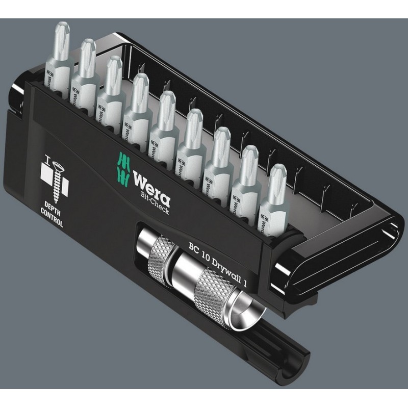 Wera Bit-Check 10 Drywall 1 Alçıpan Bits Seti 10P 05136011001