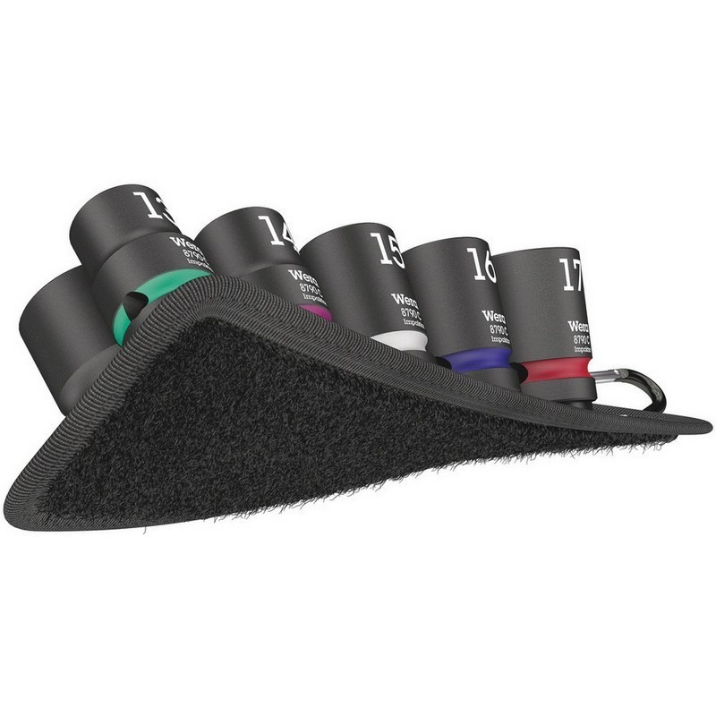 Wera Belt C Impaktor 1 Lokma Set 1/2" 13-21mm 10P 05004580001