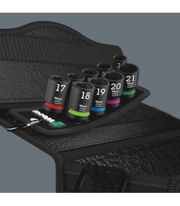 Wera Belt C Impaktor 1 Lokma Set 1/2" 13-21mm 10P 05004580001