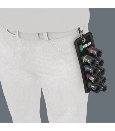 Wera Belt C Impaktor 1 Lokma Set 1/2" 13-21mm 10P 05004580001