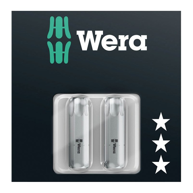 Wera 867/1 SB Torx Bits Uç 25mm TX40 2P 05073317001