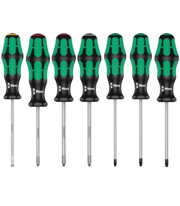 Wera 300/7 Kraftform Plus TX PZ PH SL Tornavida Set 1 7P 05105623001
