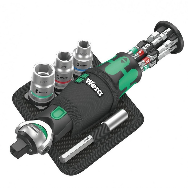 Wera 8009 Zyklop Pocket Emperyal Cırcır Lokma Bits Set 2 18P 05004283001
