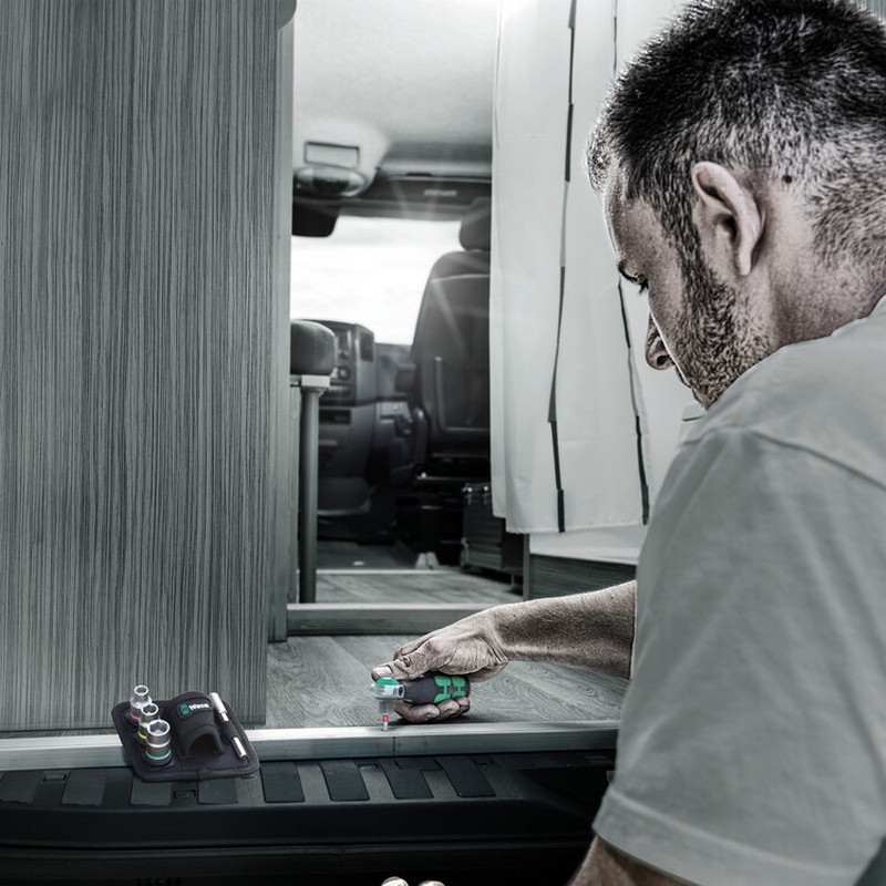 Wera 8009 Zyklop Pocket Emperyal Cırcır Lokma Bits Set 2 18P 05004283001