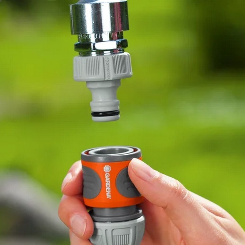 Gardena 18214-50 Stoplu Hortum Adaptörü G3/4"