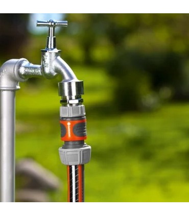 Gardena 18216-50 Stoplu Hortum Adaptörü G3/4"
