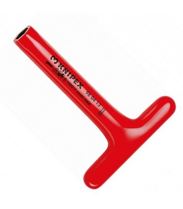 Knipex 980410 VDE İzole Lokmabaş T Tornavida 200x10mm