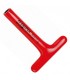 Knipex 980417 VDE İzole Lokmabaş T Tornavida 200x17mm