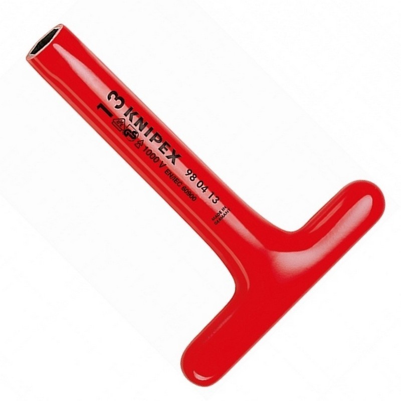 Knipex 980419 VDE İzole Lokmabaş T Tornavida 200x19mm