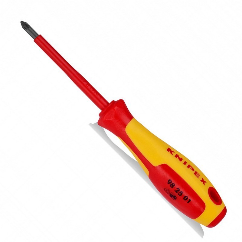 Knipex 982501 VDE İzole Pozidriv Uçlu Tornavida 80mm PZ1