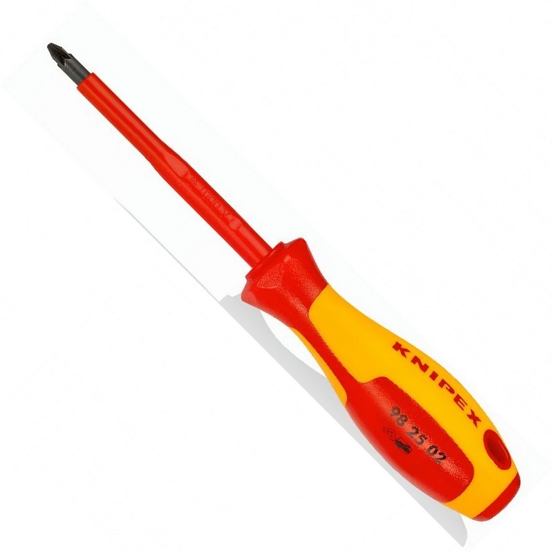 Knipex 982502 VDE İzole Pozidriv Uçlu Tornavida 100mm PZ2
