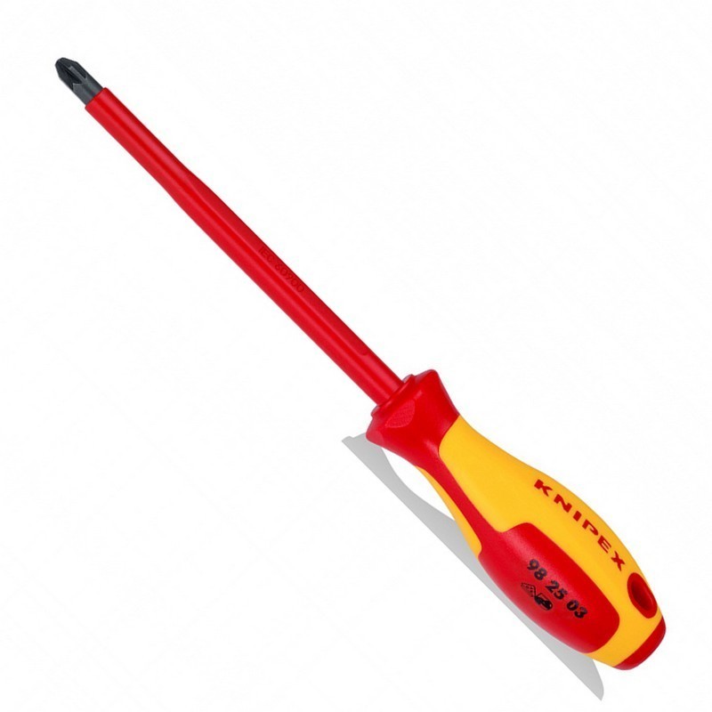 Knipex 982503 VDE İzole Pozidriv Uçlu Tornavida 150mm PZ3