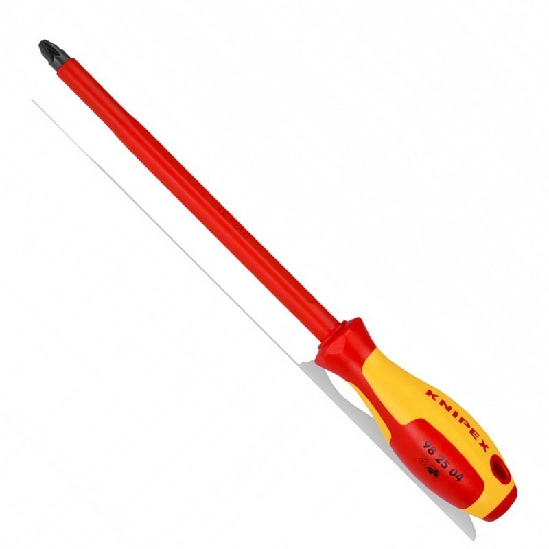 Knipex 982504 VDE İzole Pozidriv Uçlu Tornavida 200mm PZ4