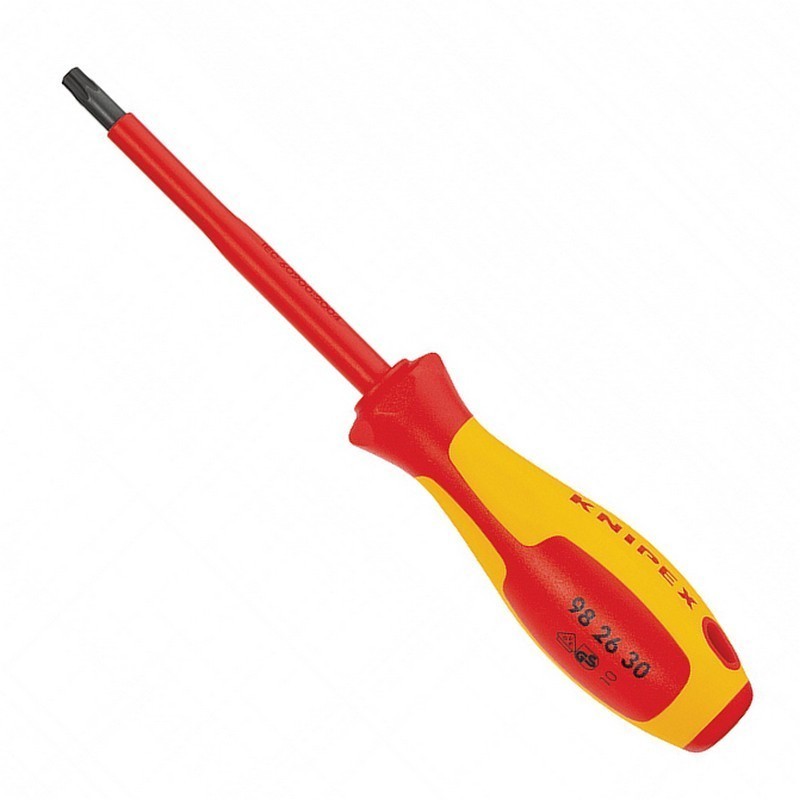 Knipex 982620 VDE İzole Torx Uçlu Tornavida 80mm TX20