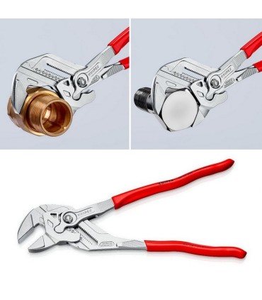 Knipex 8603300 Düz Çene Ayarlı Fort Pense 300mm