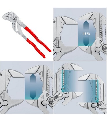 Knipex 8603300 Düz Çene Ayarlı Fort Pense 300mm