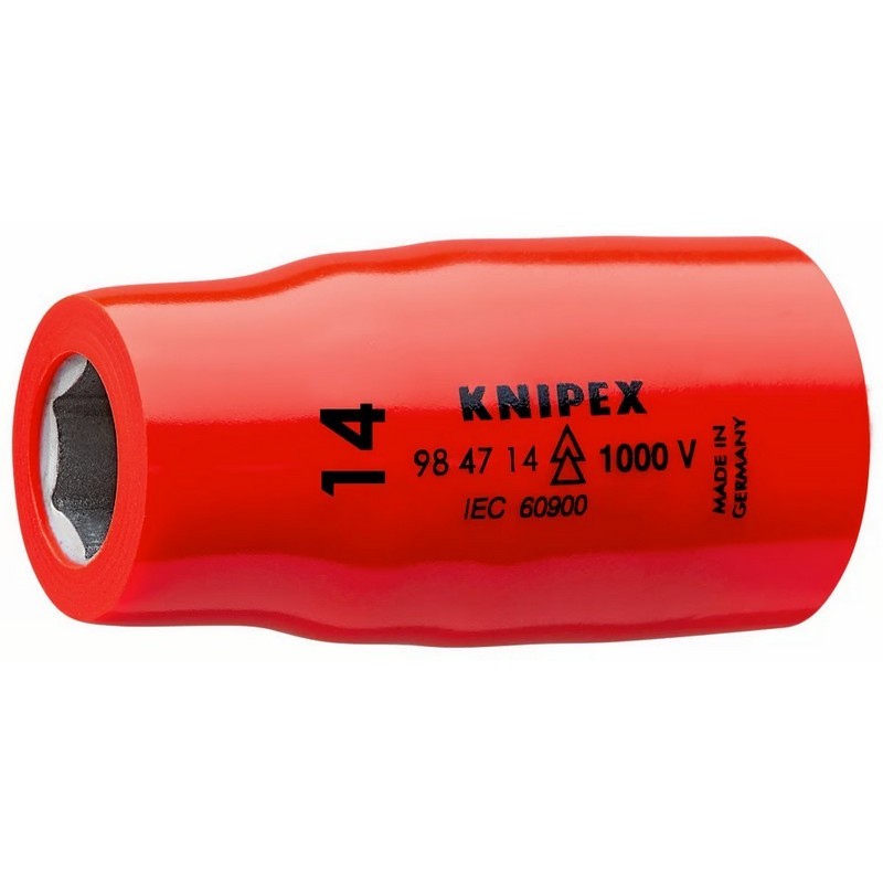 Knipex 984714 VDE İzole 1/2" Lokma 14mm