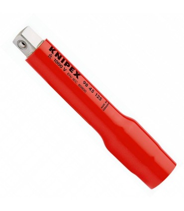 Knipex 9845125 VDE İzole 1/2" Lokma Uzatma Kolu 125mm