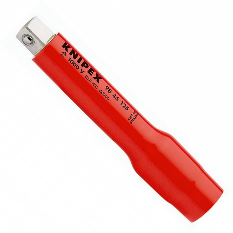 Knipex 9845125 VDE İzole 1/2" Lokma Uzatma Kolu 125mm