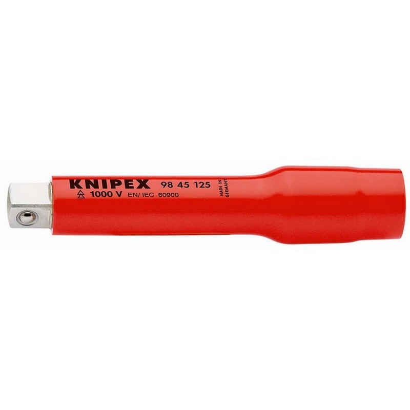 Knipex 9845125 VDE İzole 1/2" Lokma Uzatma Kolu 125mm