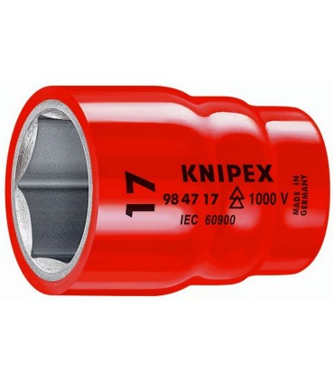 Knipex 984718 VDE İzole 1/2" Lokma 18mm