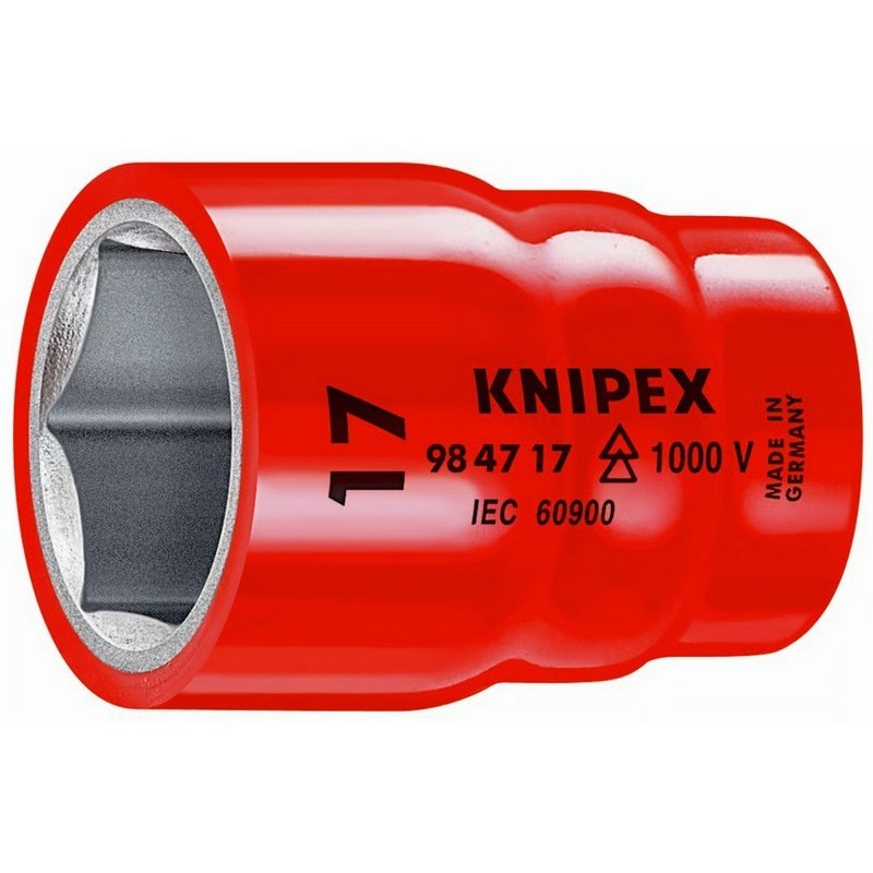 Knipex 984718 VDE İzole 1/2" Lokma 18mm